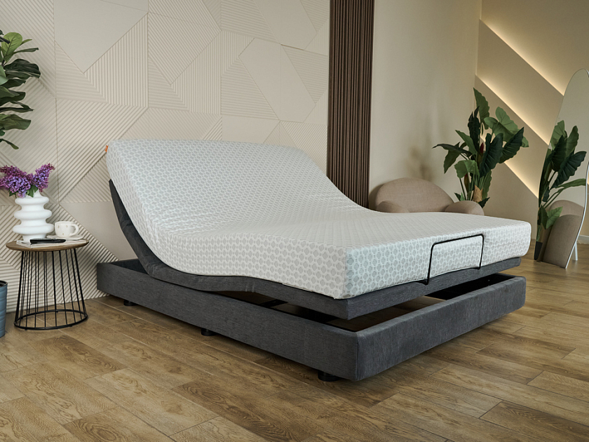 Кровать трансформируемая Smart Bed 160x200 Ткань Мебельная ткань - Трансформируемое мнгогофункциональное основание.
