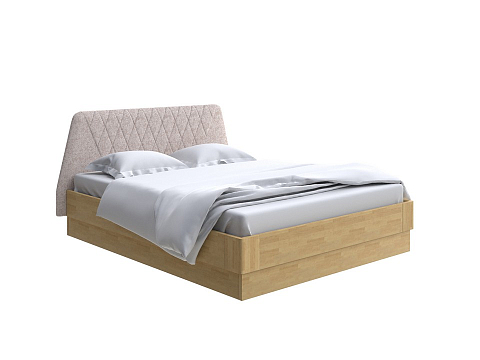 Кровать премиум Lagom Hill Wood с подъемным механизмом - Кровать со встроенным основанием. 