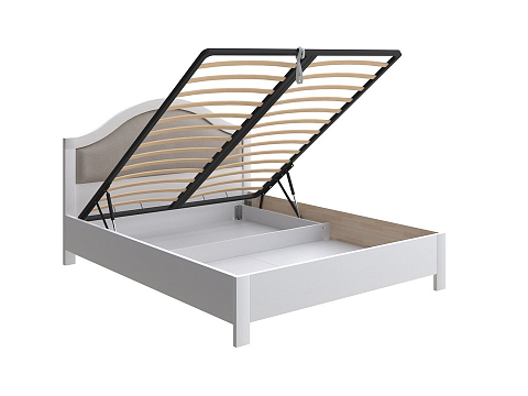Кровать премиум Ontario с подъемным механизмом - Уютная кровать с местом для хранения