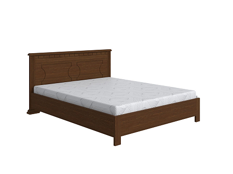 Кровать премиум Milena-М-тахта с подъемным механизмом - Кровать в классическом стиле из массива с подъемным механизмом.